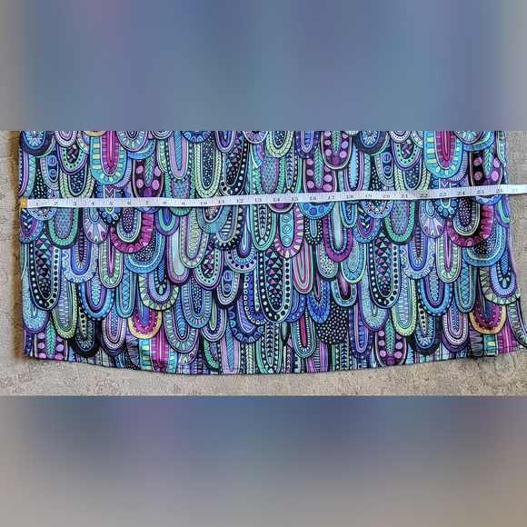 Paisley Pullover Shirt BOHO  4XL PLUS V-neck - Picture 10 of 11